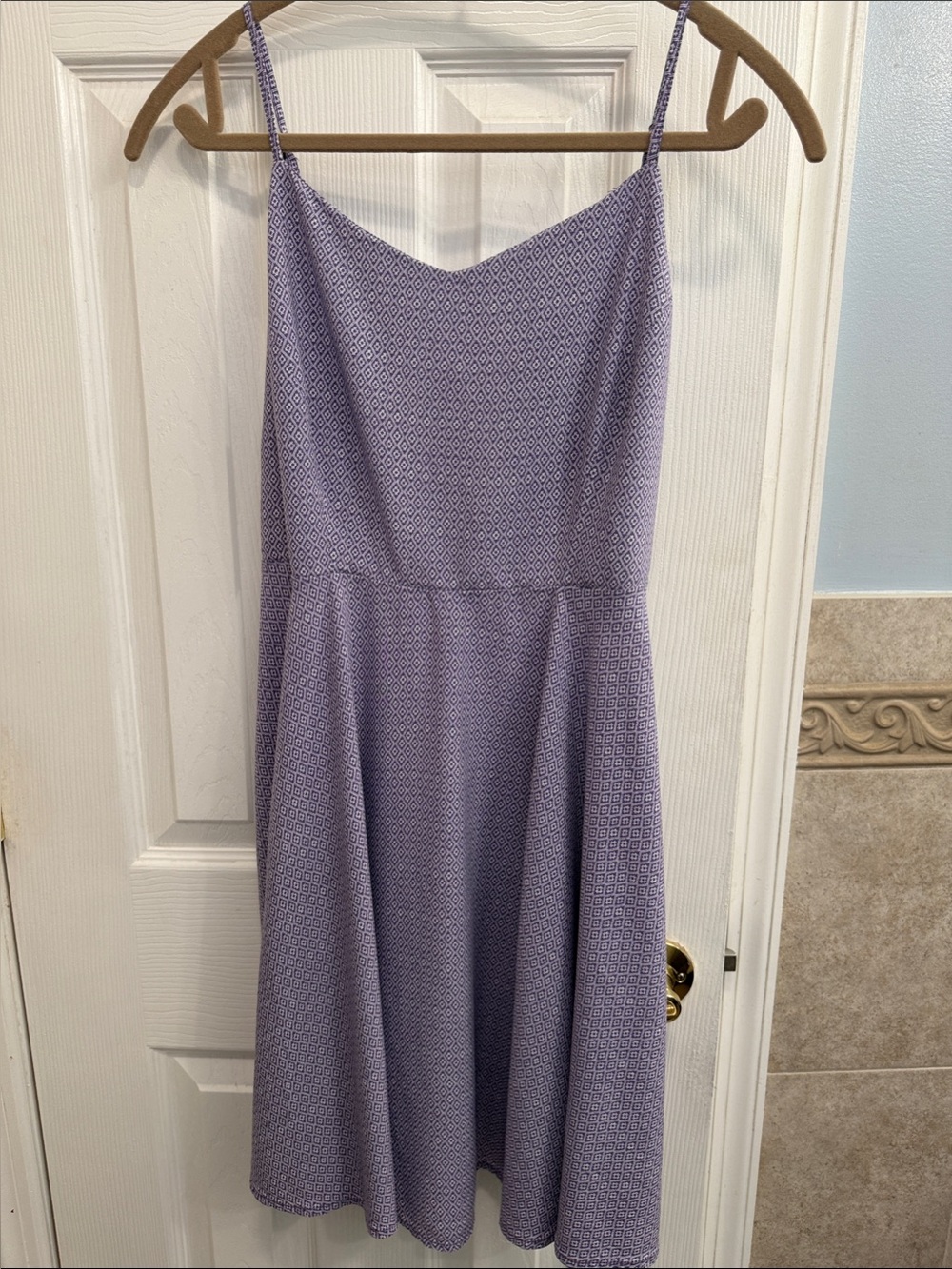 Old Navy Lavender Spaghetti-Strap Midi Dress Size L